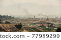 Brick kilns in the Kathmandu valley, Nepal 77989299