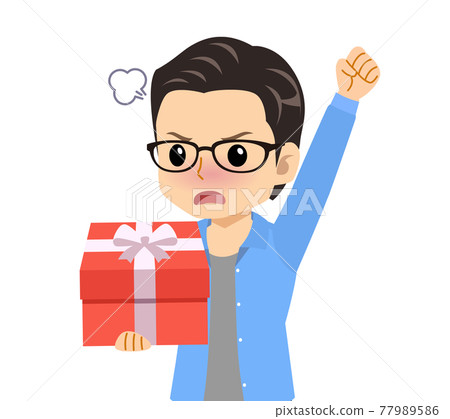 A refreshing young man with glasses 77989586