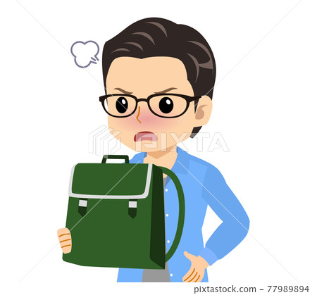 一個清爽的戴眼鏡的年輕人 一個清爽的戴眼鏡的年輕人 77989894