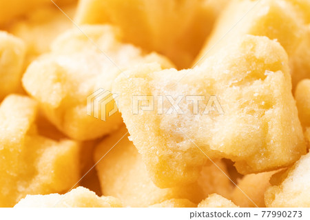 Fried rice cakes 77990273