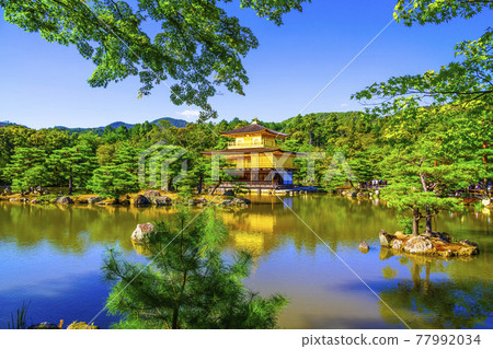 Landscape of Kinkakuji Temple (Kinkakuji Temple) 77992034