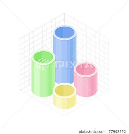 Isometric Infographic as Graphic Visual Representation of Information or Data Vector Illustration Isometric Infographic as Graphic Visual Representation of Information or Data Vector Illustration 77992352