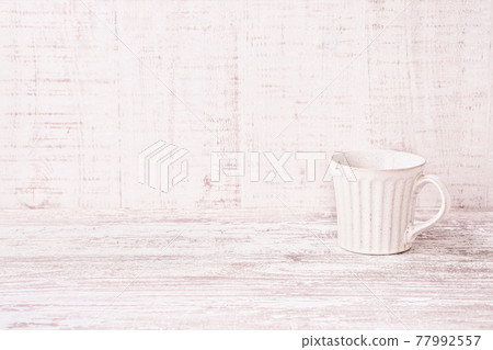 Simple background material for coffee cups 77992557