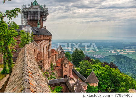 Castle on the valley Castle on the valley 77994403