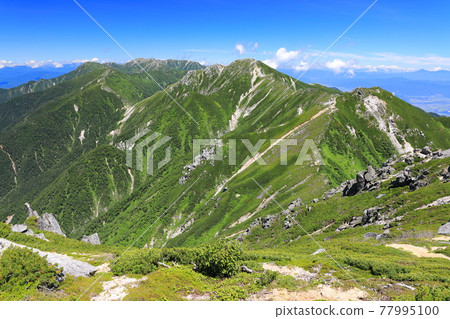 Mt. Soragi from Minami Komagatake Mt. Soragi from Minami Komagatake 77995100