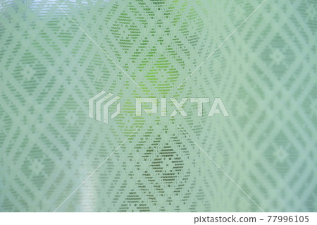 Fresh green in the garden transparent to the curtain 1 Fresh green in the garden transparent to the curtain 1 77996105