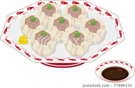 醬汁燒賣盤 77996330