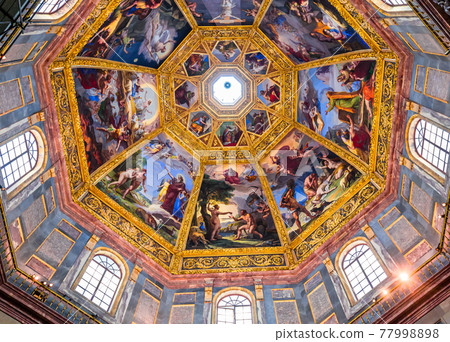 interiors of Medici chapel, Florence, Italy interiors of Medici chapel, Florence, Italy 77998898
