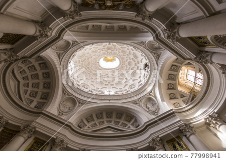 San Carlo alle Quattro Fontane church, Rome, Italy San Carlo alle Quattro Fontane church, Rome, Italy 77998941
