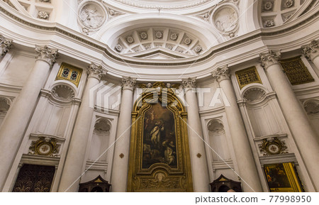 San Carlo alle Quattro Fontane church, Rome, Italy San Carlo alle Quattro Fontane church, Rome, Italy 77998950