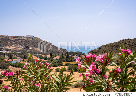Sea view from the village of Pissouri, Cyprus 77998994