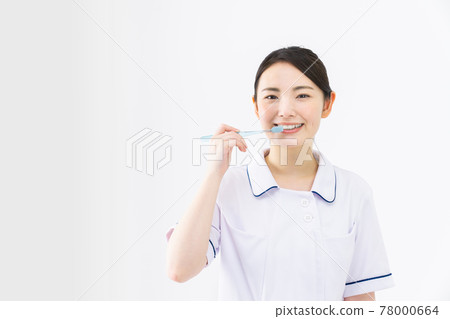 做牙刷的護士 78000664