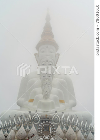 Wat Phra Thart Pha Sorn Kaew Statue temple, Phetchabun, Thailand. Nature landscape background. Travel trip on holiday and vacation. Thai tourist attraction. Wat Phra Thart Pha Sorn Kaew Statue temple, Phetchabun, Thailand. Nature landscape background. Travel trip on holiday and vacation. Thai tourist attraction. 78001010