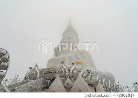 Wat Phra Thart Pha Sorn Kaew Statue temple, Phetchabun, Thailand. Nature landscape background. Travel trip on holiday and vacation. Thai tourist attraction. Wat Phra Thart Pha Sorn Kaew Statue temple, Phetchabun, Thailand. Nature landscape background. Travel trip on holiday and vacation. Thai tourist attraction. 78001014