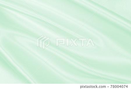 Smooth elegant green silk or satin luxury cloth texture as abstract background. Luxurious background design Smooth elegant green silk or satin luxury cloth texture as abstract background. Luxurious background design 78004074