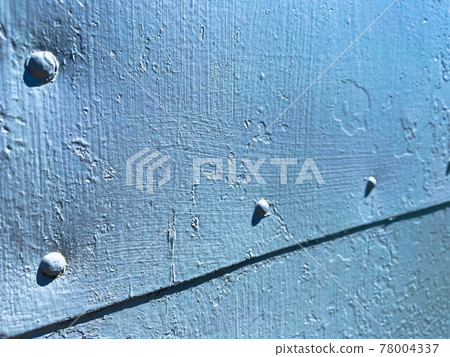 Rustic blue cyan painted metal steel surface. Grunge textured worn iron background. Pattern closeup for design decoration Rustic blue cyan painted metal steel surface. Grunge textured worn iron background. Pattern closeup for design decoration 78004337