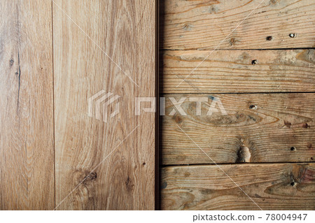 new laminate flooring over old wooden planks floor 78004947