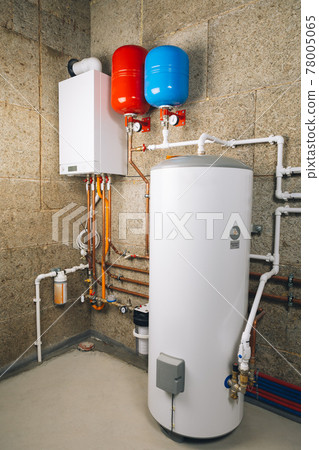 independent heating system in boiler-room independent heating system in boiler-room 78005065