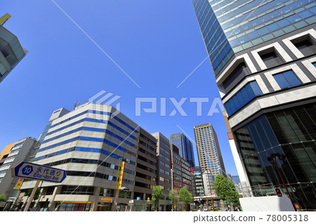 Tokyo Nihonbashi Kabutocho cityscape near Kayabacho intersection Tokyo Nihonbashi Kabutocho cityscape near Kayabacho intersection 78005318