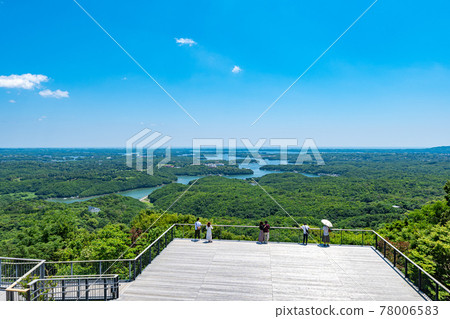 Yokoyama Observatory in fine weather in May 78006583
