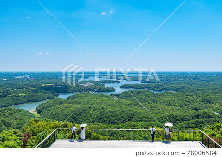 Yokoyama Observatory in fine weather in May 78006584