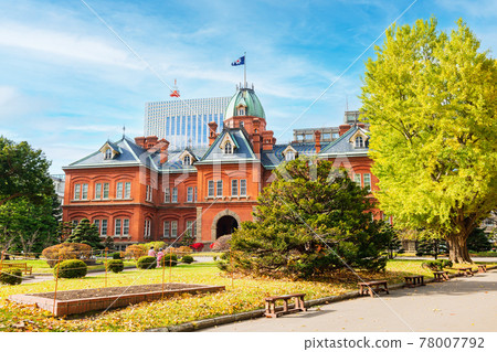 Autumn Hokkaido Sapporo Hokkaido Government Office Red Brick Office Autumn Hokkaido Sapporo Hokkaido Government Office Red Brick Office 78007792