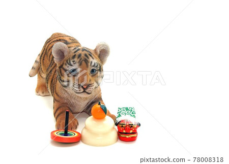 New Year's card tiger year New Year's card tiger year 78008318