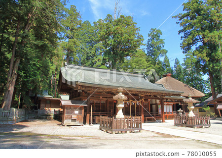 長野縣大町市Wakaichi Oji Shrine 78010055