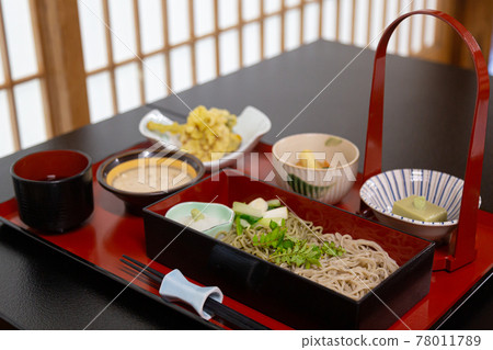 蕎麥麵素食套餐 78011789