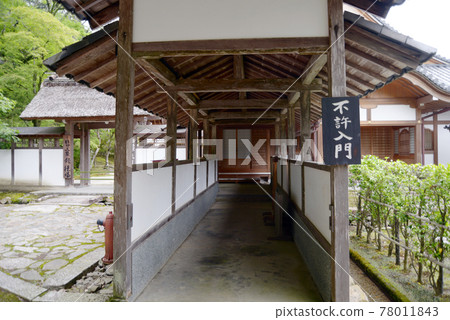 Eigenji Temple Corridor to the Monastery, Higashiomi City, Shiga Prefecture 78011843