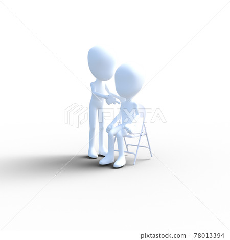 Vaccination image vaccine injection perming3DCG illustration material Vaccination image vaccine injection perming3DCG illustration material 78013394