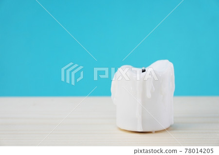 led candle light electronic with space background 78014205