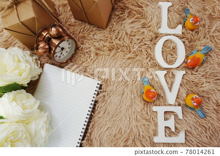 stylish branding mock up valentine's day with romantic decoration stylish branding mock up valentine's day with romantic decoration 78014261