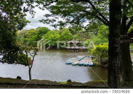 [奈良縣] 奈良公園 Sagiike Ukimido 78014688