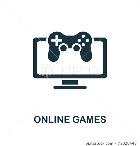 Simple Computer Games Computer Games Icons Set Simple Style Royalty