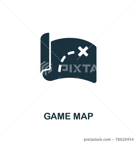 Game Map icon from video games collection. Simple line Game Map icon for templates, web design and infographics Game Map icon from video games collection. Simple line Game Map icon for templates, web design and infographics 78020454