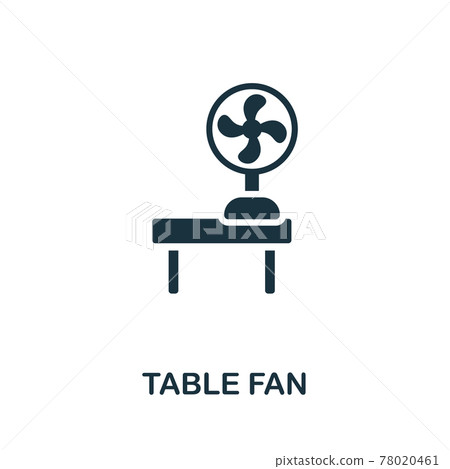 Table Fan icon. Simple illustration from ventilation equipment collection. Creative Table Fan icon for web design, templates, infographics and more Table Fan icon. Simple illustration from ventilation equipment collection. Creative Table Fan icon for web design, templates, infographics and more 78020461