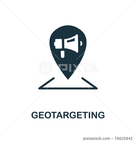 Geotargeting icon. Simple element from social media collection. Creative Geotargeting icon for web design, templates, infographics and more Geotargeting icon. Simple element from social media collection. Creative Geotargeting icon for web design, templates, infographics and more 78020842