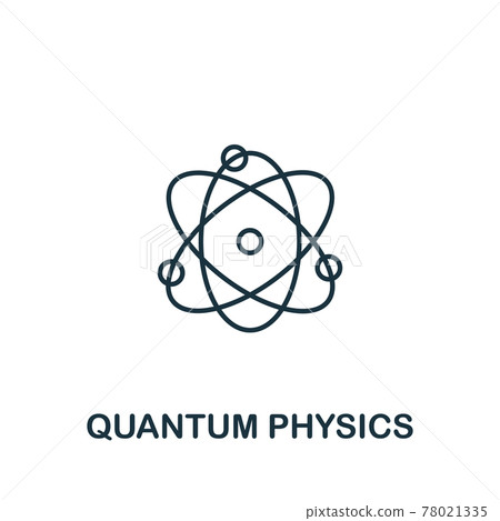 Quantum Physics icon from science collection. Simple line element Quantum Physics symbol for templates, web design and infographics Quantum Physics icon from science collection. Simple line element Quantum Physics symbol for templates, web design and infographics 78021335