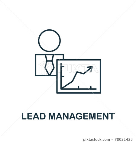 Lead Management icon from reputation management collection. Simple line element Lead Management symbol for templates, web design and infographics Lead Management icon from reputation management collection. Simple line element Lead Management symbol for templates, web design and infographics 78021423