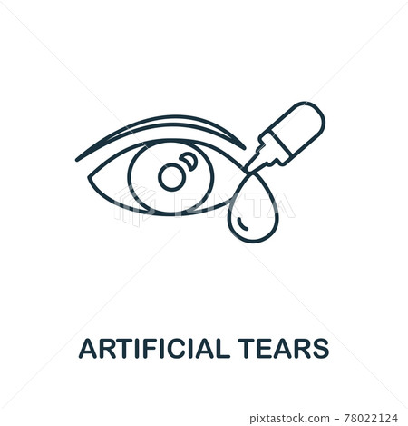 Artificial Tears icon. Simple illustration from ophthalmology collection. Creative Artificial Tears icon for web design, templates, infographics and more Artificial Tears icon. Simple illustration from ophthalmology collection. Creative Artificial Tears icon for web design, templates, infographics and more 78022124