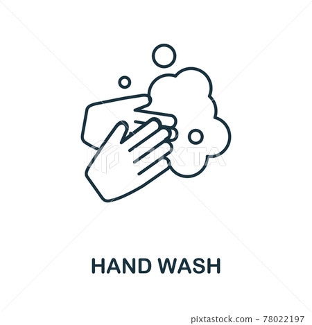 Hand Wash icon. Simple illustration from laundry collection. Creative Hand Wash icon for web design, templates, infographics and more Hand Wash icon. Simple illustration from laundry collection. Creative Hand Wash icon for web design, templates, infographics and more 78022197