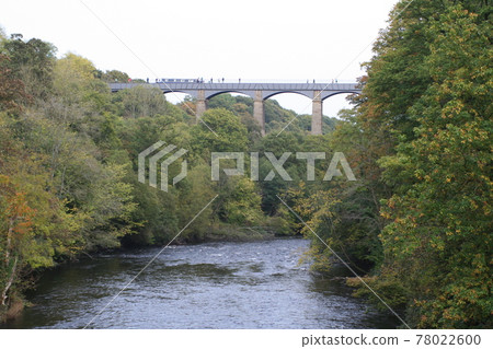 世界遺產 Pontcysyllte 渡槽，威爾士英格蘭 78022600