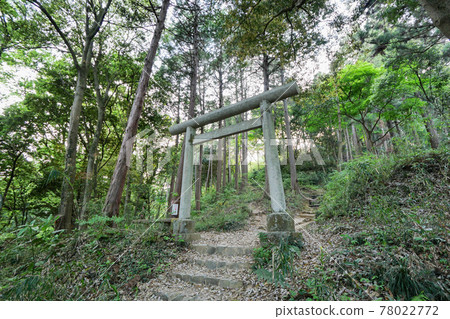東京八王子市八王子城遺址山路到本丸 78022772