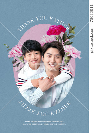 retro style poster of family month May 78023011