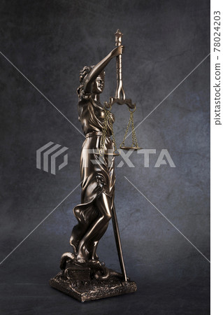 crime and law concept, statue of justice crime and law concept, statue of justice 78024203