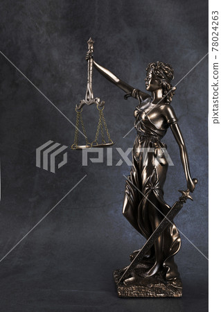 crime and law concept, statue of justice crime and law concept, statue of justice 78024263
