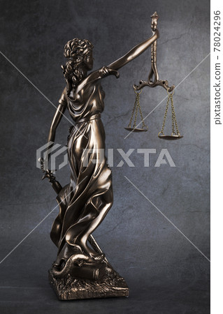 crime and law concept, statue of justice crime and law concept, statue of justice 78024296