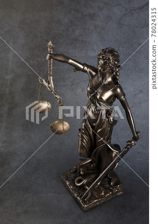 crime and law concept, statue of justice crime and law concept, statue of justice 78024315