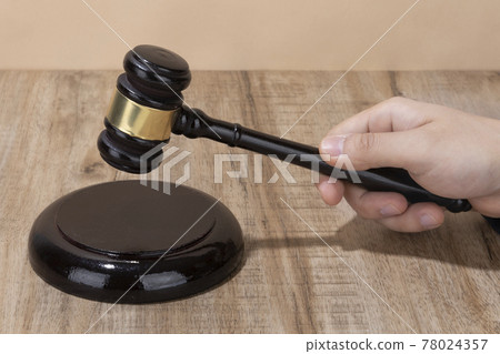 crime and law concept, gavel 78024357